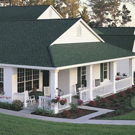 white metal roof with green exterior house paint colors|green roof what color siding.